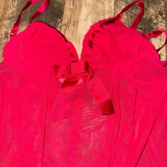 Vintage Victoria Secret’s Angels Sheer Babydoll Lingerie Sabrina Carpenter Small - Picture 4 of 6